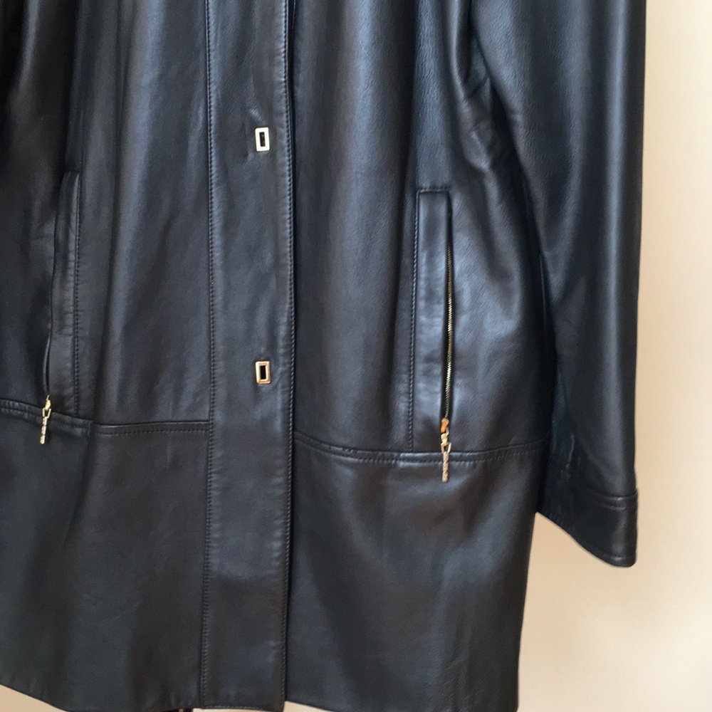 Leather Escada jacket - Picture 7 of 7